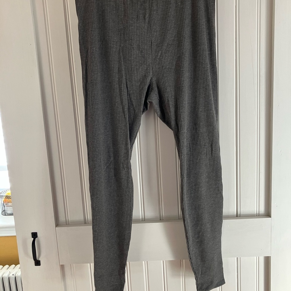 Eileen Fisher cozy stretch rib leggings. NWT - Picture 2 of 6
